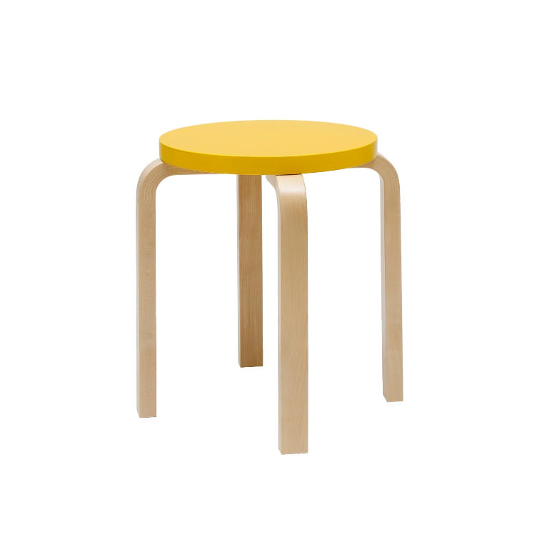 Artek Alvar Aalto Stool E60, Artek, Alvar Aalto, Hocker, Wohnmöbel