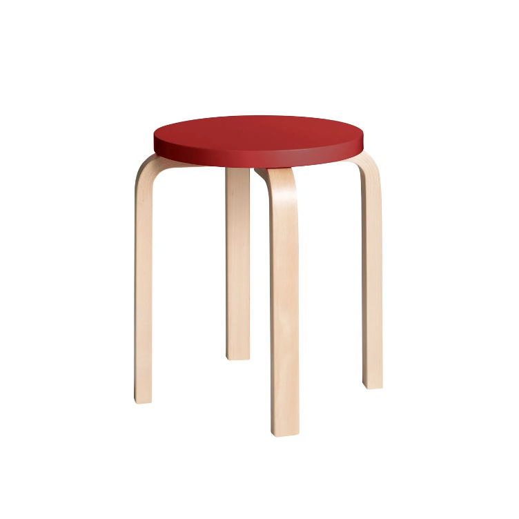 Artek Alvar Aalto Stool E60, Artek, Alvar Aalto, Hocker, Wohnmöbel