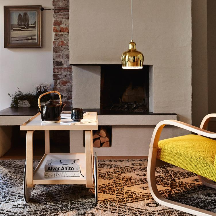 Artek Pendelleuchte A330S Golden Bell, Artek, Alvar Aalto, Hängeleuchten, Leuchten