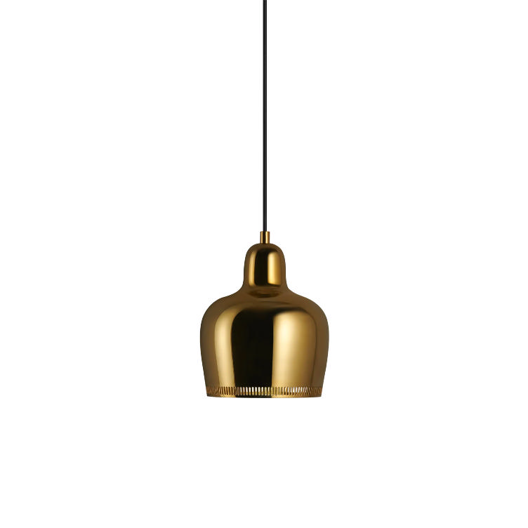 Artek Pendelleuchte A330S Golden Bell, Artek, Alvar Aalto, Hängeleuchten, Leuchten