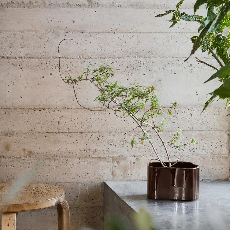 Artek Riihitie Pflanzentopf Form B, Artek, Aino Aalto, Diverses, Wohnmöbel, Vase + Keramik, Wohnmöbel