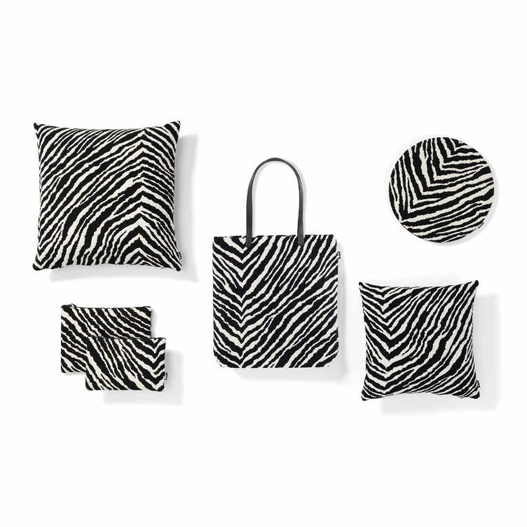 Artek Zebra Kissenbezug | Rund, Artek, Aino Aalto, Diverses, Wohnmöbel