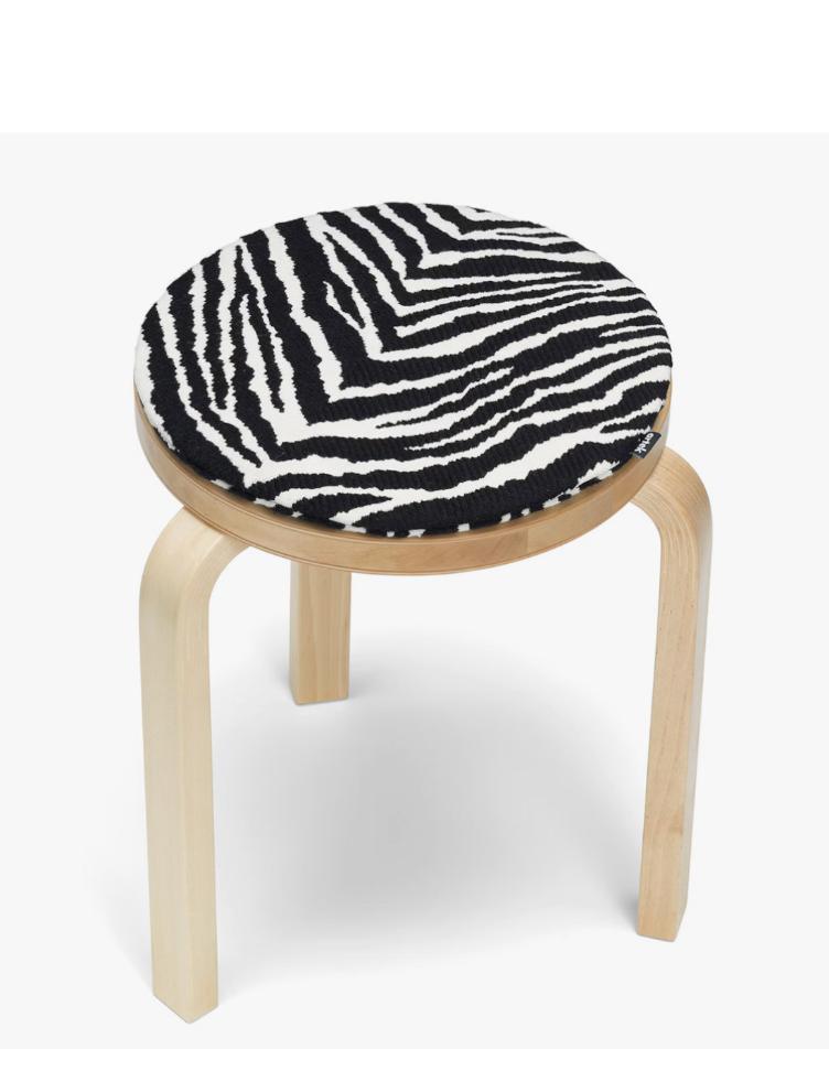 Artek Zebra Kissenbezug | Rund, Artek, Aino Aalto, Diverses, Wohnmöbel