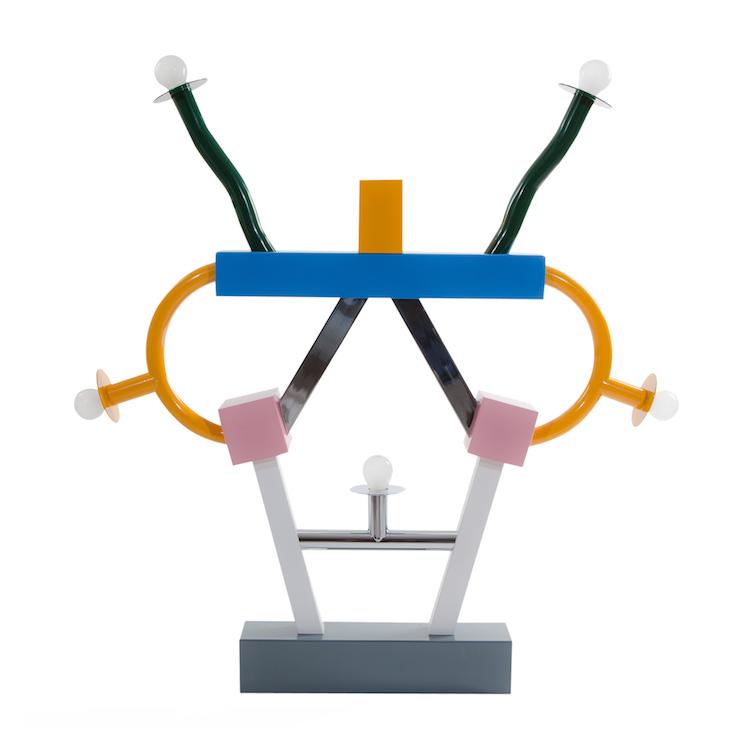 Ashoka Tischleuchte von Ettore Sottsass für Memphis Milano, Memphis Milano, Ettore Sottsass, Tischleuchten, Leuchten