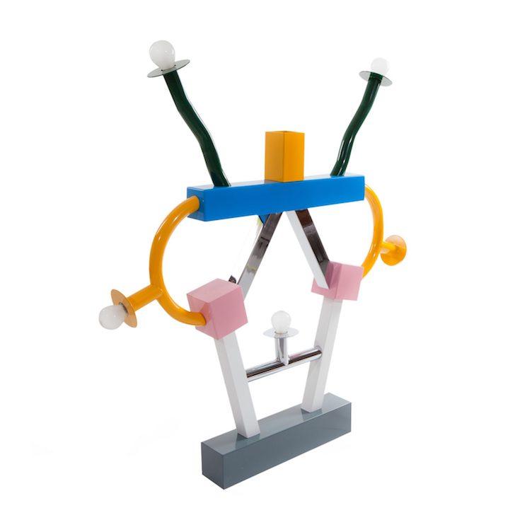 Ashoka Tischleuchte von Ettore Sottsass für Memphis Milano, Memphis Milano, Ettore Sottsass, Tischleuchten, Leuchten