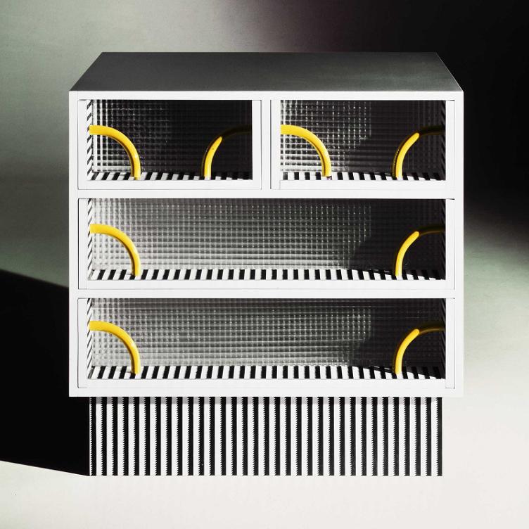 Atlantic Kommode von Michele De Lucchi für Memphis Milano, Memphis Milano, Michele De Lucchi, Sideboard + Kommode, Wohnmöbel