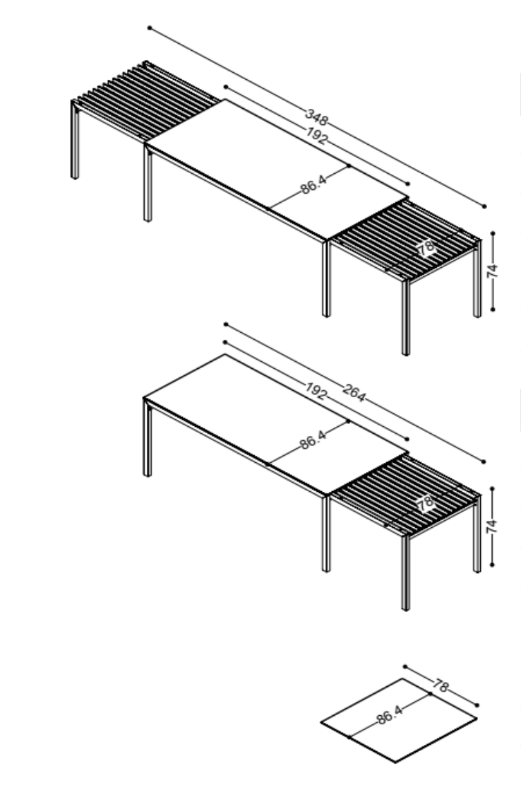 Auszieh-Tisch von Thut Möbel, Thut Möbel, Tisch, Wohnmöbel