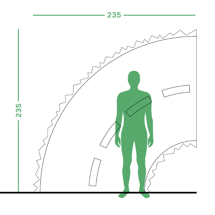Autostrada C Teppich von Poltronova, Poltronova, Teppich, Wohnmöbel