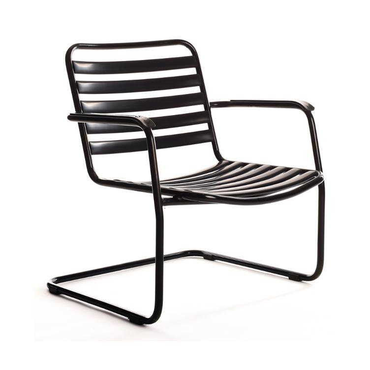 Bättig Freischwinger von Manufakt | Gartenstuhl mit Armlehnen, Manufakt, Werkentwurf , Lounge, Gartenmöbel, Sessel, Gartenmöbel