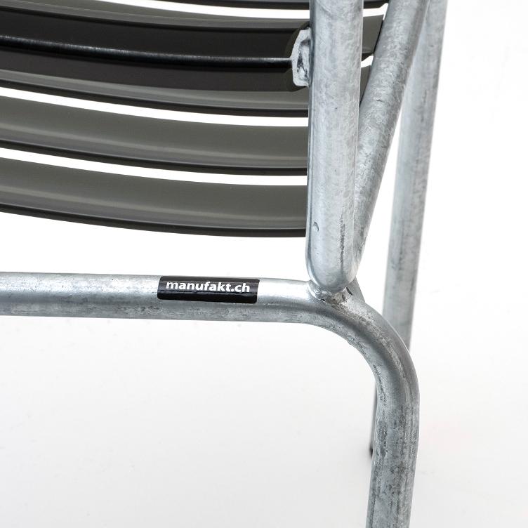 Bättig Stuhl Modell 10 von Manufakt | Lättli Gartenstuhl ohne Armlehnen - 3