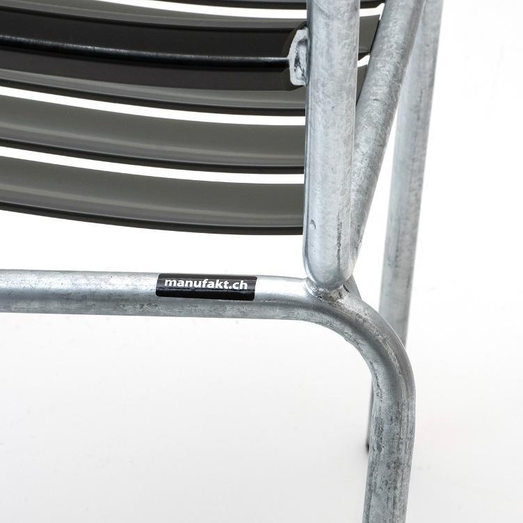 Bättig Stuhl Modell 10 von Manufakt | Lättli Gartenstuhl ohne Armlehnen, Manufakt, Werkentwurf , Stuhl, Gartenmöbel