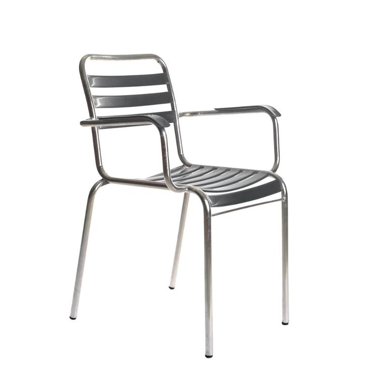Bättig Stuhl 10a von Manufakt | Lättli Gartenstuhl mit Armlehnen - 14