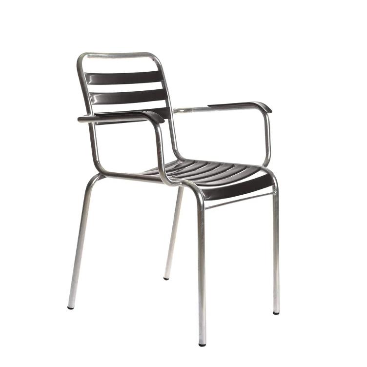 Bättig Stuhl 10a von Manufakt | Lättli Gartenstuhl mit Armlehnen - 15