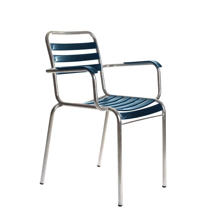 Bättig Stuhl 10a von Manufakt | Lättli Gartenstuhl mit Armlehnen - 12