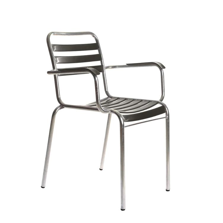 Bättig Stuhl 10a von Manufakt | Lättli Gartenstuhl mit Armlehnen - 13