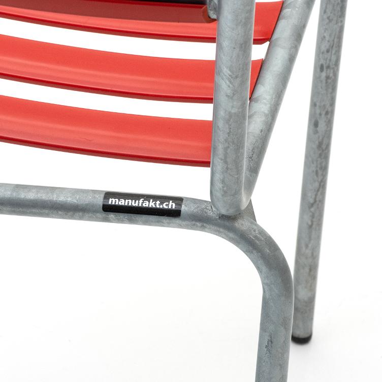 Bättig Stuhl Modell 7 von Manufakt | Lättli Gartenstuhl ohne Armlehnen, Manufakt, Werkentwurf , Stuhl, Gartenmöbel