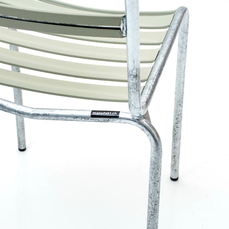 Bättig Stuhl Modell 7 von Manufakt | Lättli Gartenstuhl ohne Armlehnen, Manufakt, Werkentwurf , Stuhl, Gartenmöbel