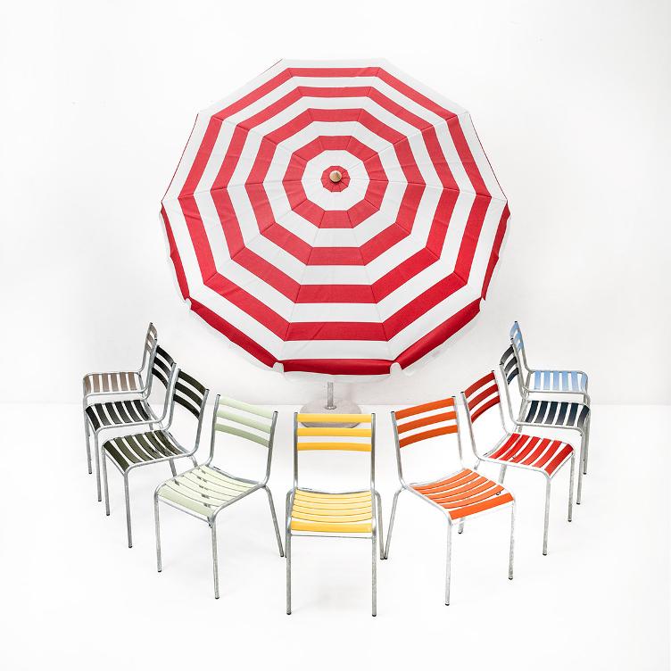 Bättig chair model 7 by Manufakt | Lättli garden chair without armrests
