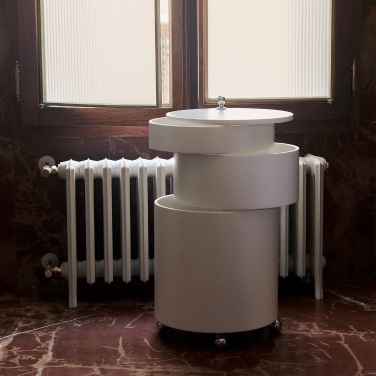 Barboy Servierwagen von Verner Panton für Verpan, Verpan, Verner Panton, Beistelltisch + Couchtisch, Wohnmöbel, Servierwagen, Wohnmöbel