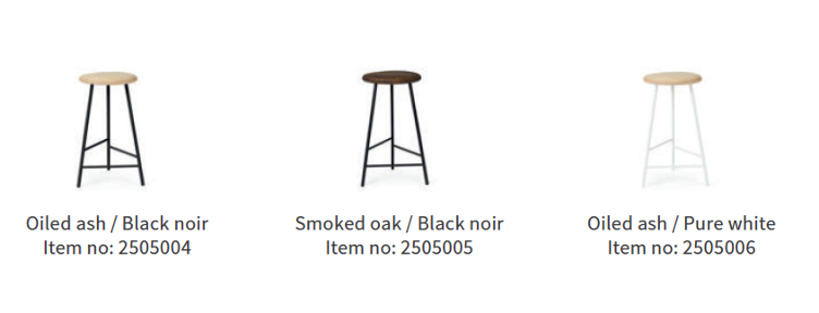Barhocker Pebble | Höhe 65cm, Warm Nordic, Hocker, Wohnmöbel