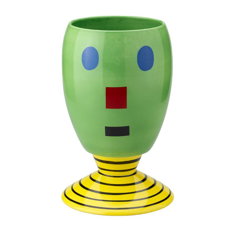 Bart Vase von Roger Selden für Memphis Milano, Memphis Milano, Roger Selden, Vase + Keramik, Wohnmöbel