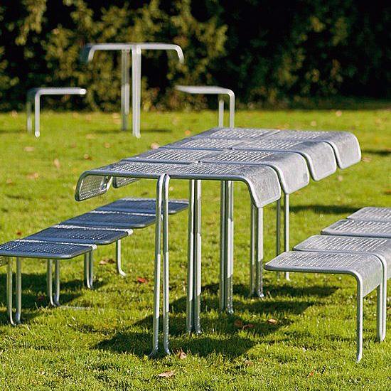 Basilea von Atelier Alinea, Atelier Alinea, Werkentwurf , Tisch, Gartenmöbel, Stuhl, Gartenmöbel