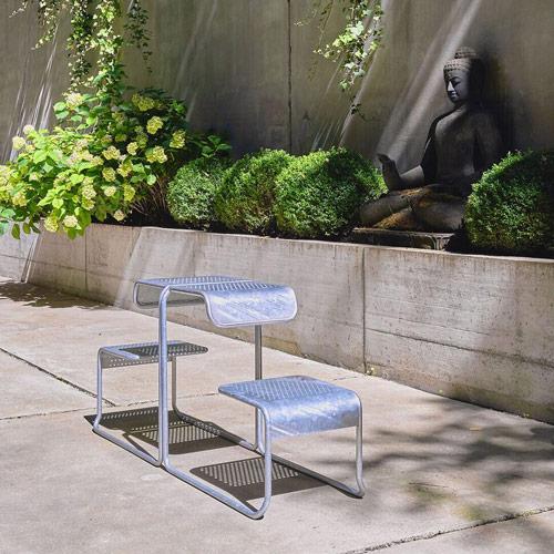 Basilea von Atelier Alinea, Atelier Alinea, Werkentwurf , Tisch, Gartenmöbel, Stuhl, Gartenmöbel