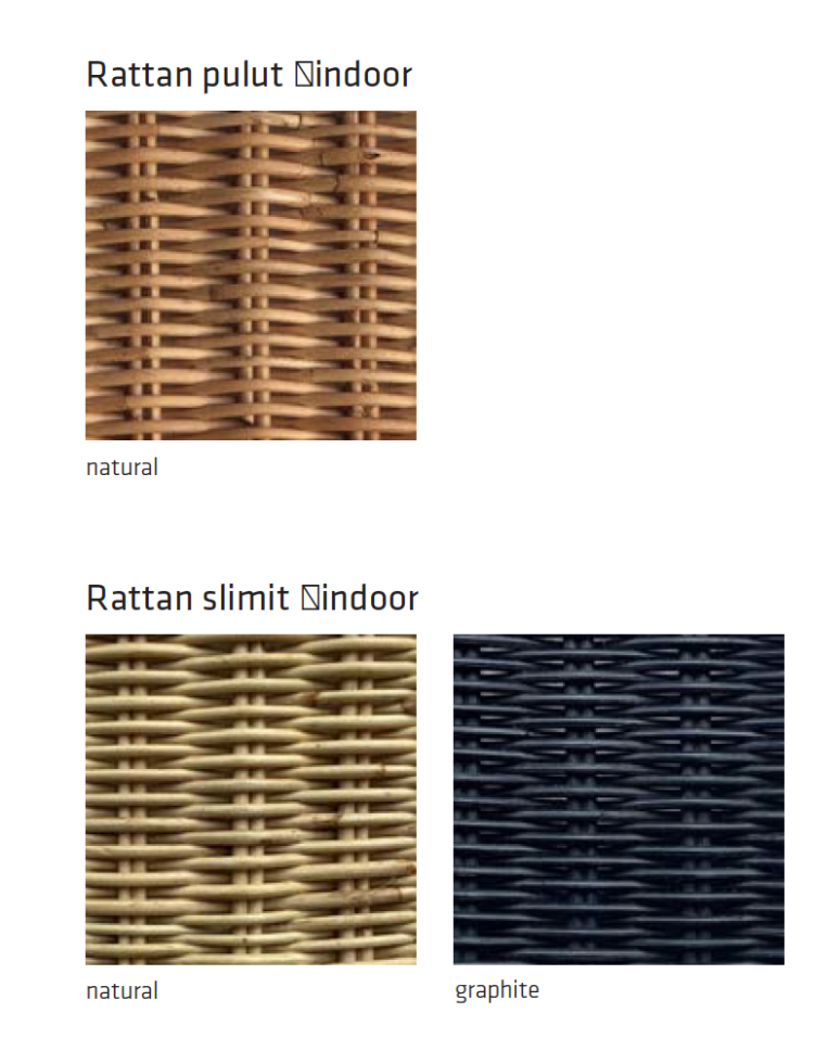 Basket Chair Gian Franco Legler | Indoor Rattanstuhl mit schwarzem Gestell, Feelgood Designs, Gian Franco Legler, Stuhl, Wohnmöbel