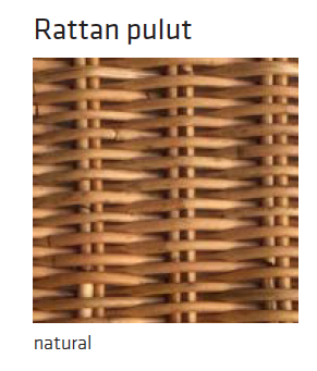 Basket Chair Gian Franco Legler | Indoor Rattanstuhl mit weissem Gestell, Feelgood Designs, Gian Franco Legler, Stuhl, Wohnmöbel