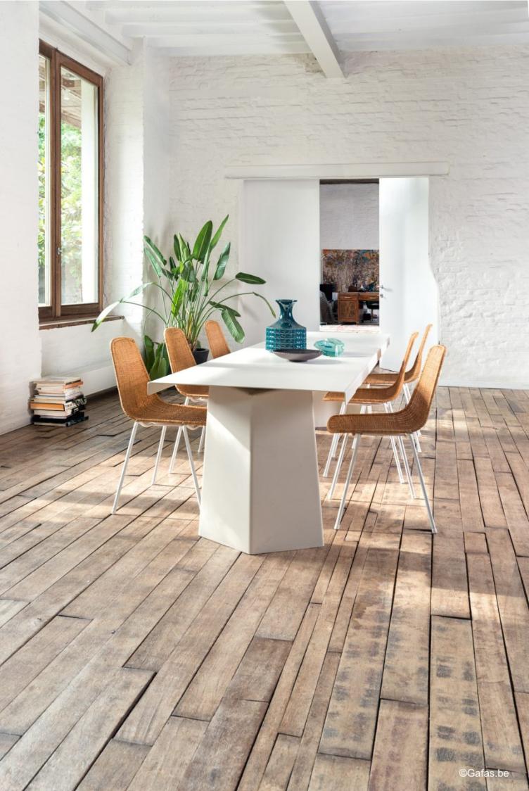 Basket Chair Gian Franco Legler | Indoor Rattanstuhl mit weissem Gestell, Feelgood Designs, Gian Franco Legler, Stuhl, Wohnmöbel