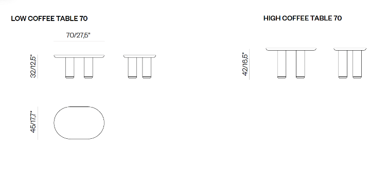 BD Barcelona Eclipso Couchtisch | Diverse Grössen und Farben, BD Barcelona, Beistelltisch + Couchtisch, Wohnmöbel