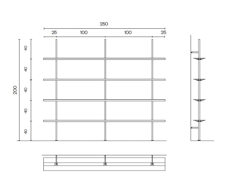 BD Barcelona Hypostila Regalsystem | Diverse Grössen und Farben, BD Barcelona, Regal, Wohnmöbel