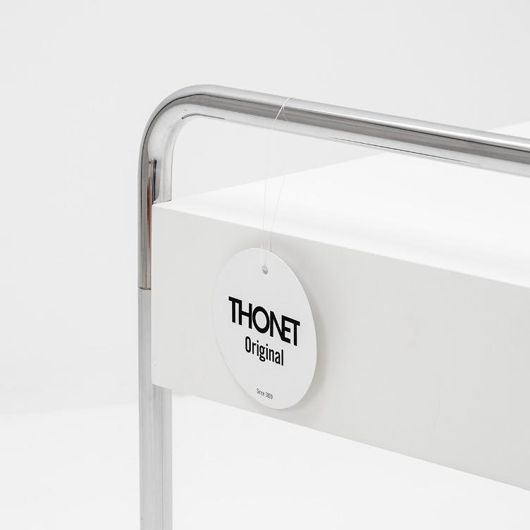 Beistelltisch B 117 mit Schublade von Thonet | Ausstellungsmodell, Thonet, Werkentwurf , Beistelltisch + Couchtisch, Wohnmöbel