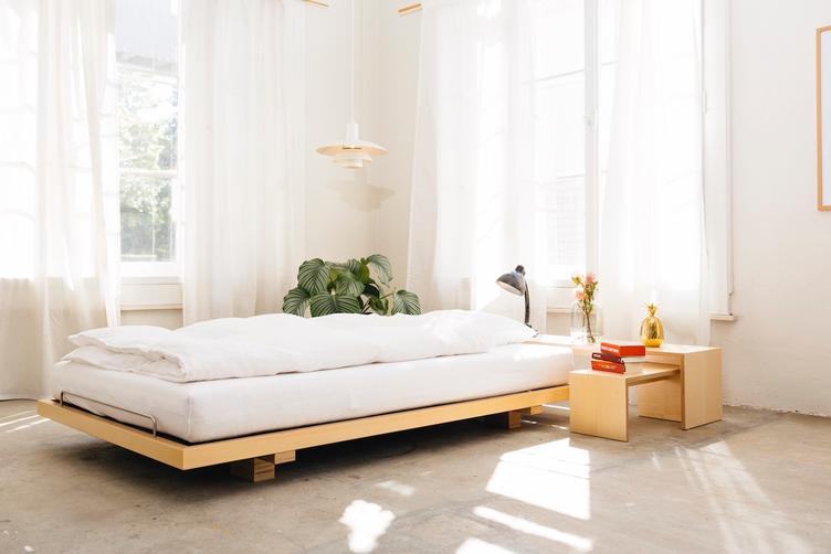 SN1 Bett von Seledue | 90-180 cm x 200 cm, seledue, Werkentwurf , Bett + Liege, Wohnmöbel