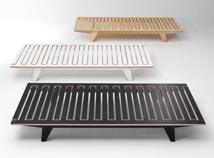 SN2 Bett von Seledue | 90-180 cm x 200 cm, seledue, Urs Esposito, Bett + Liege, Wohnmöbel