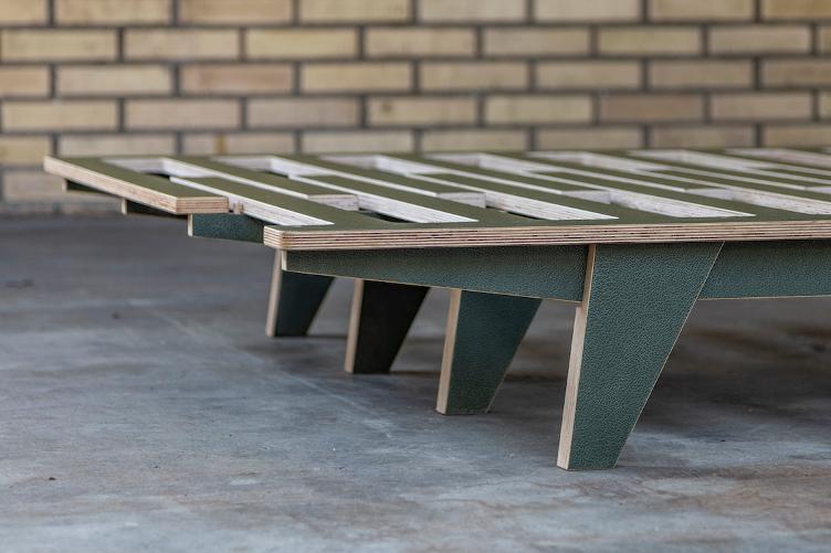 SN2 Bett von Seledue | 90-180 cm x 200 cm, seledue, Urs Esposito, Bett + Liege, Wohnmöbel