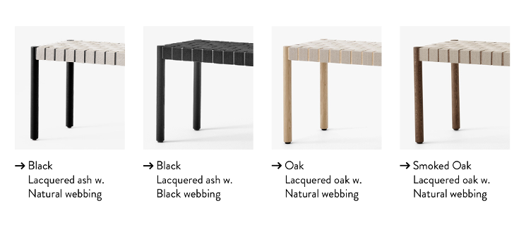 Betty TK5 Bank von &Tradition, &Tradition, Sitzbank, Wohnmöbel