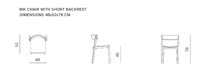 Bik Stuhl von Prostoria, Prostoria, Stuhl, Wohnmöbel