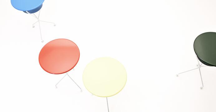 Klassischer Bistrotisch von Atelier Alinea | Ø 45 cm, Atelier Alinea, Werkentwurf , Tisch, Gartenmöbel, Lounge, Gartenmöbel