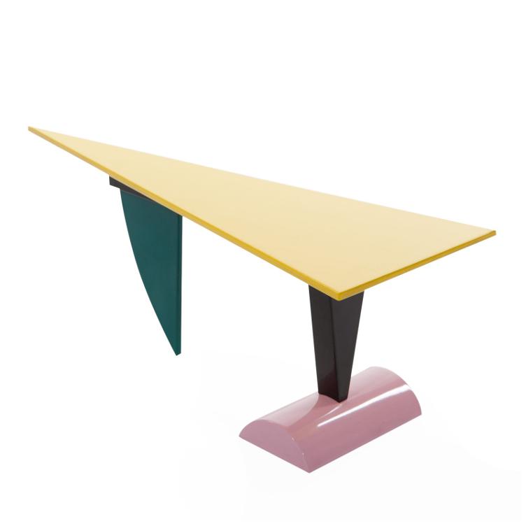 Table Brésil par Peter Shire pour Memphis Milano