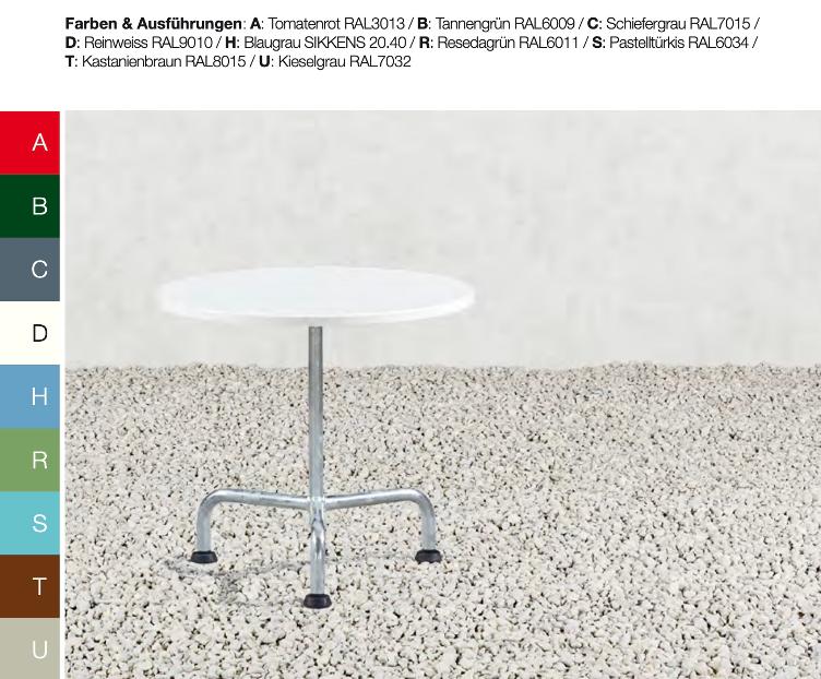 Klassischer Beistelltisch von Atelier Alinea | Gartentisch rund Ø 55 cm, Atelier Alinea, Werkentwurf , Tisch, Gartenmöbel, Lounge, Gartenmöbel