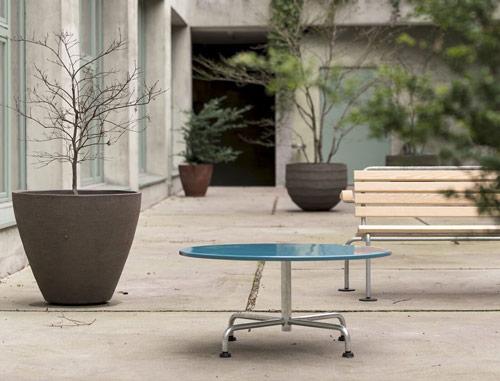 Klassischer Loungetisch von Atelier Alinea | Gartentisch rund Ø 70 und 90 cm, Atelier Alinea, Werkentwurf , Tisch, Gartenmöbel, Lounge, Gartenmöbel