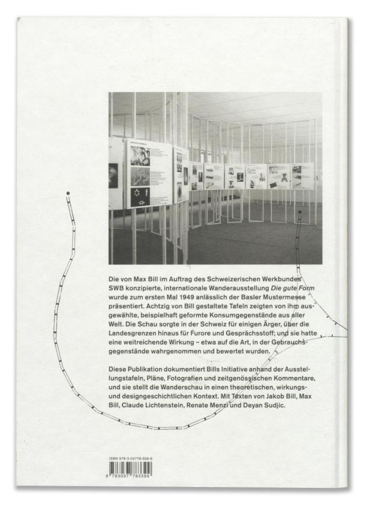 Buch Max Bill Sicht der Dinge – Die gute Form: Eine Ausstellung 1949, Buch, Wohnmöbel