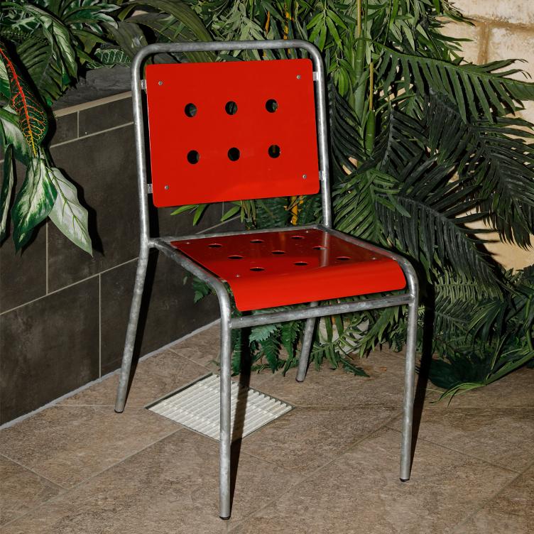 BURRI Stella Stuhl | Re-Edition, BURRI public elements, Werksentwurf, Stuhl, Gartenmöbel