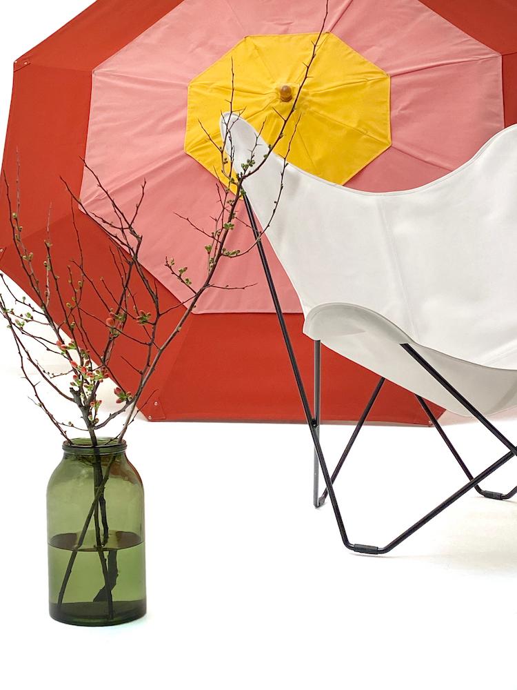 Butterfly Chair Sunshine Mariposa von Cuero | Butterfly Sessel Stoff Outdoor, Cuero Design, Antonio Bonet, Juan Kurchan und Jorge Ferrari Hardoy, Lounge, Gartenmöbel, Sessel, Gartenmöbel