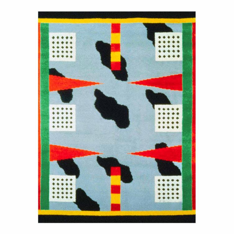 California Teppich von Nathalie Du Pasquier für Memphis Milano, Memphis Milano, Nathalie Du Pasquier, Teppich, Wohnmöbel