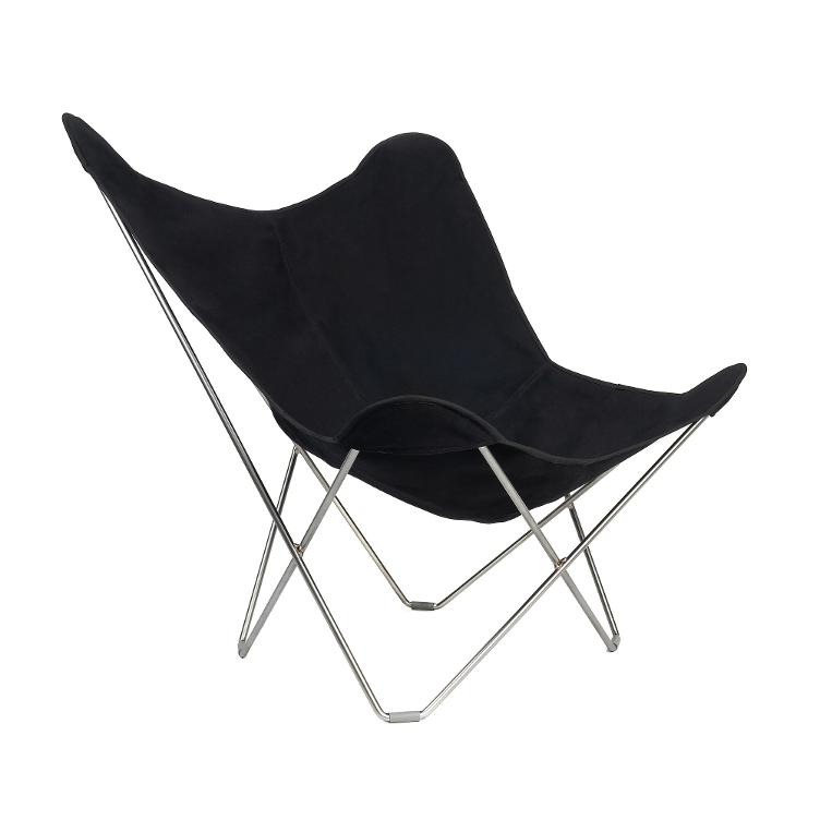 Butterfly Chair Canvas Mariposa von Cuero | Butterfly Sessel Canvas Indoor, Cuero Design, Antonio Bonet, Juan Kurchan und Jorge Ferrari Hardoy, Sessel, Wohnmöbel
