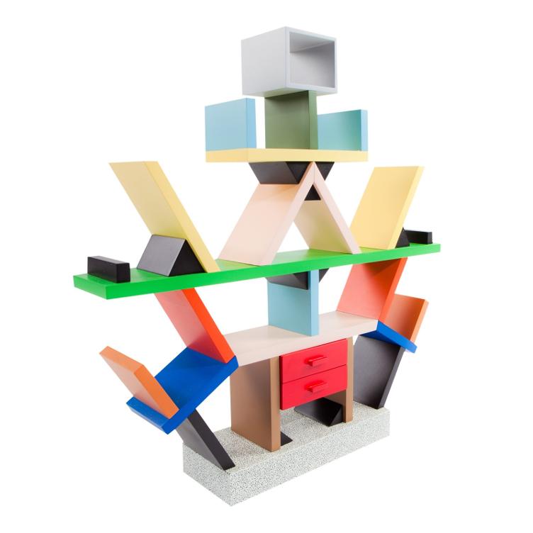 Carlton Miniatur von Ettore Sottsass für Memphis Milano, Memphis Milano, Ettore Sottsass, Diverses, Wohnmöbel