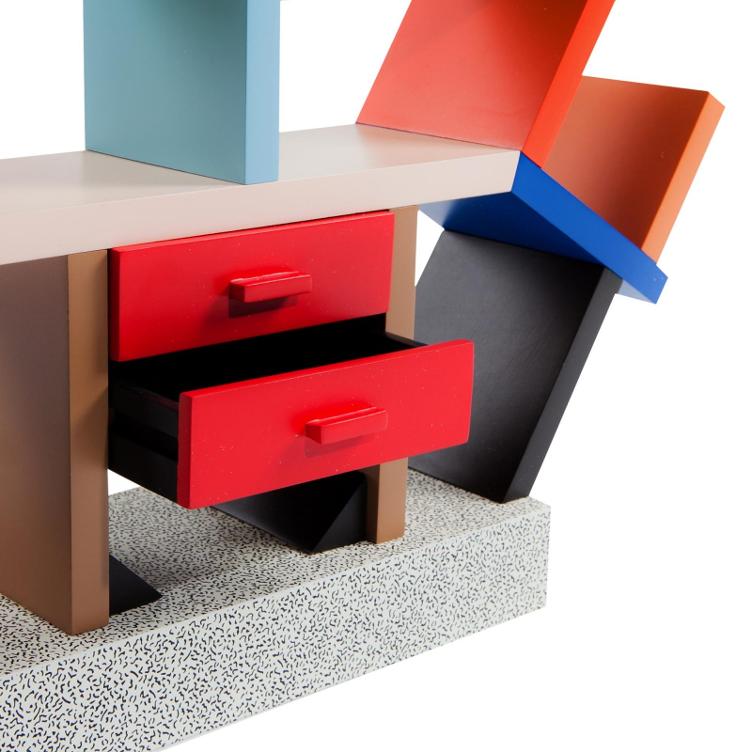Carlton Miniatur von Ettore Sottsass für Memphis Milano, Memphis Milano, Ettore Sottsass, Diverses, Wohnmöbel