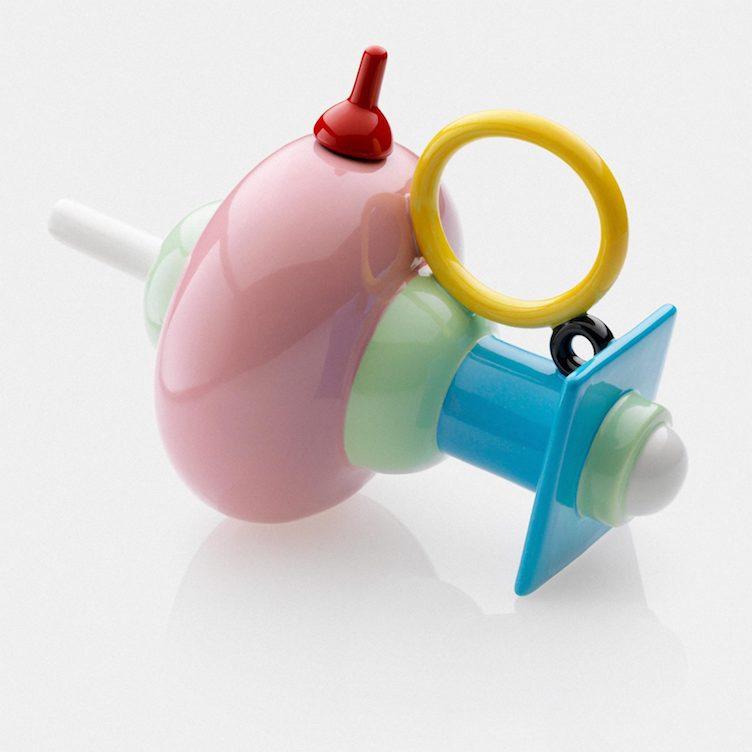 Colorado Teekanne von Marco Zanini für Memphis Milano, Memphis Milano, Marco Zanini, Vase + Keramik, Wohnmöbel